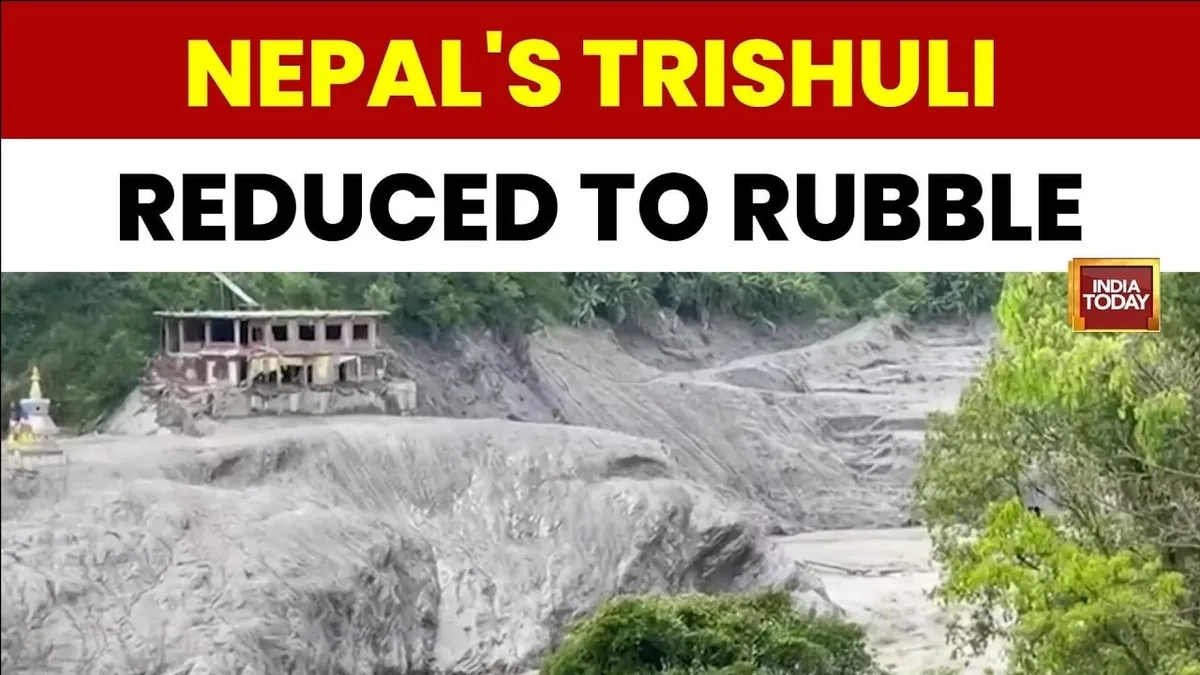 Nepal Floods Ground Report: Trishuli Reduced To Rubble, Homes & School Swept Away