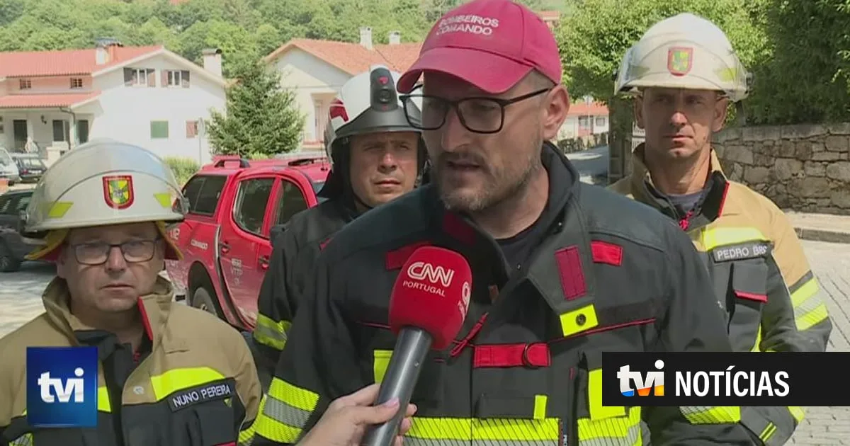 Incêndio em lar no Caramulo faz três feridos ligeiros