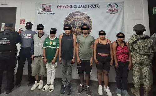 Caen presuntos responsables de ataque armado que dejó 3 muertos en Tuxtla Gutiérrez; supuestamente pertenecen a un grupo delictivo