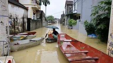 Schwere Überschwemmungen in Vietnam