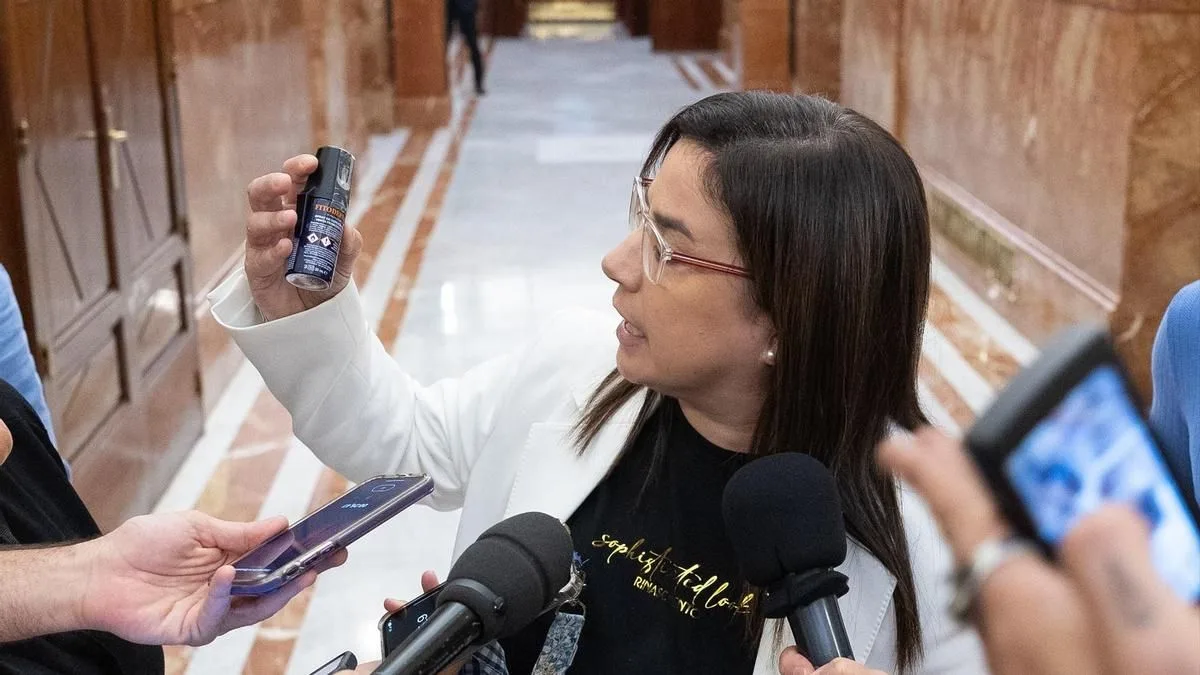 Qué dice la ley sobre el spray de pimienta que ha llevado la diputada del PP al Congreso