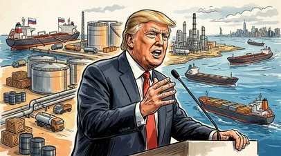 Трамп: Москва поставит более 300 тысяч т дизеля на американский и мировой рынок