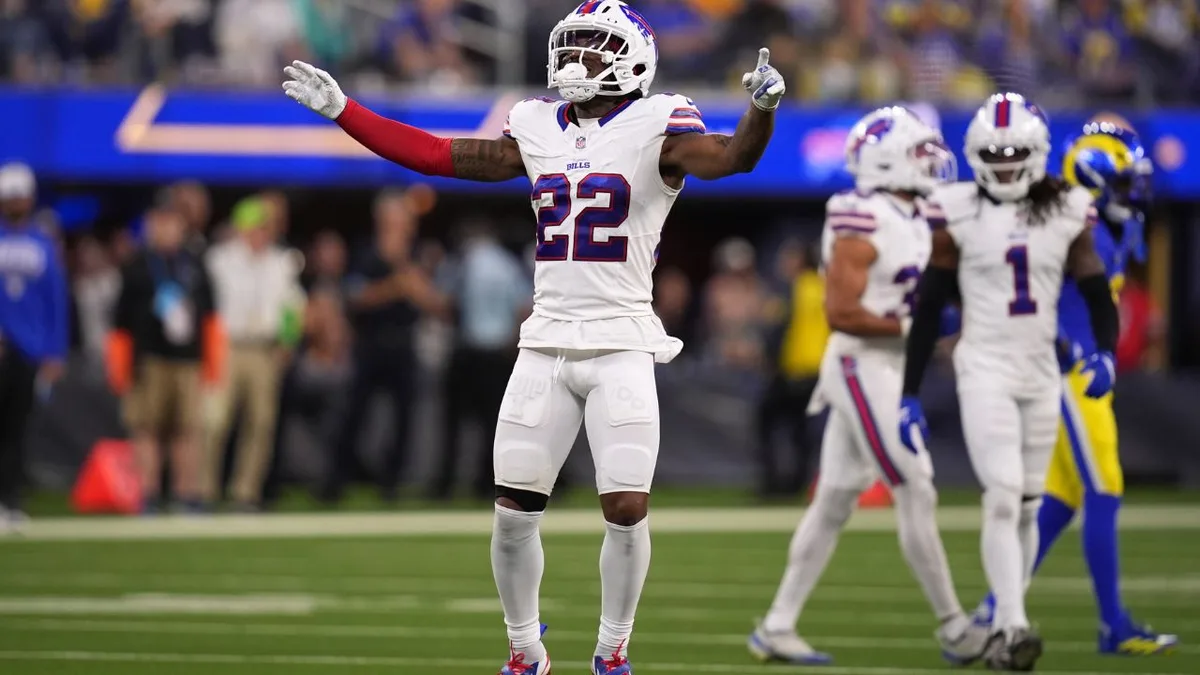 Bills safety Gardner-Johnson ejected vs. Raiders for unsportsmanlike conduct