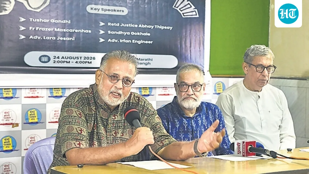 ‘66-year-old unarmed descendant of India’s founders’: Tushar Gandhi detained, daughter says he needs medicines
