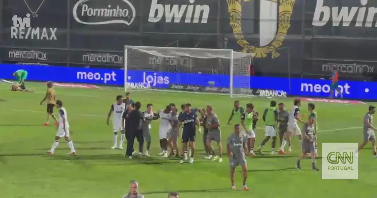 A festa do golo do Famalicão