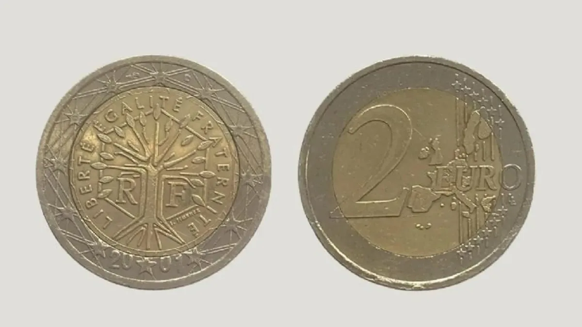 La moneda de 2 euros que vale más de 1.700: se acuñó en 2001 y puedes tenerla en tu bolsillo