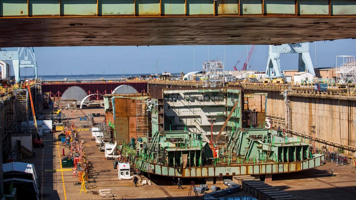 US Navy Awarded $336 Million Contract For Future Bill Clinton Carrier