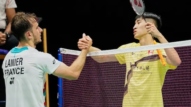 Canada's Victor Lai earns bronze at badminton world championships for 2nd straight year