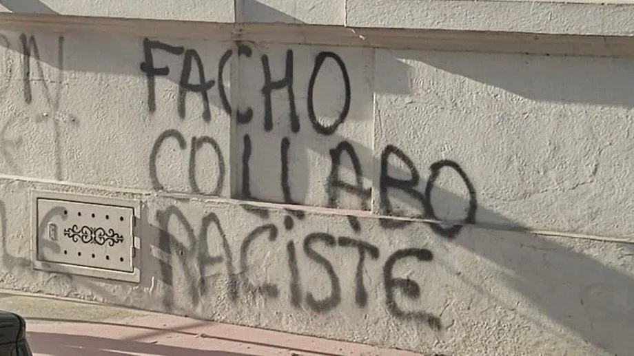 "Une ligne rouge a été franchie", dénonce le maire de Périgueux après les tags injurieux sur sa maison et la mairie