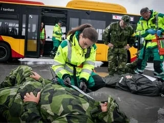 ENQUÊTE. Guerre de haute intensité : l’afflux de cadavres désormais intégré dans les scénarios d’exercices militaires