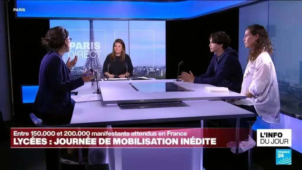 Mobilisations des lycées en France : donner la parole aux jeunes