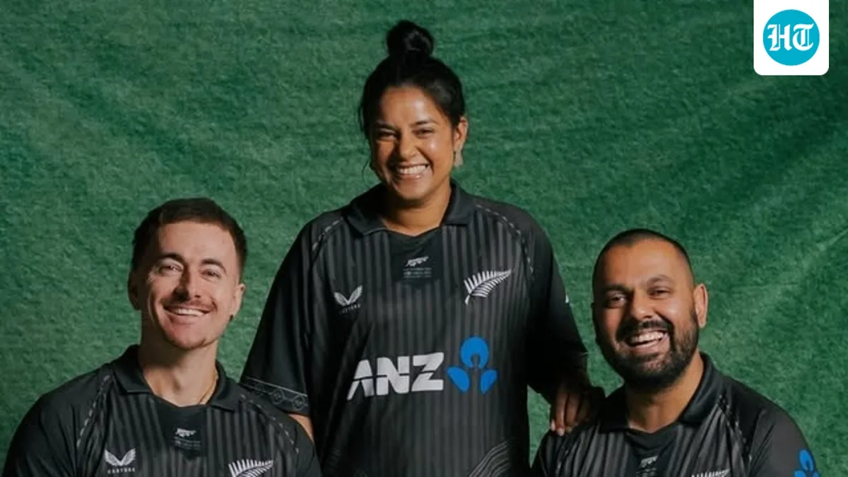 New Zealand cricketers to wear new ODI jersey in celebration of 100 years of sporting ties with India