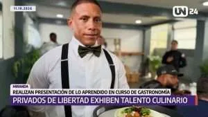 Privados de libertad exhiben talento culinario en el Rodeo III
