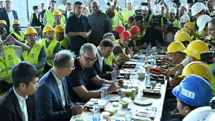 Serbian president visits Expo Center project built by Chinese company
