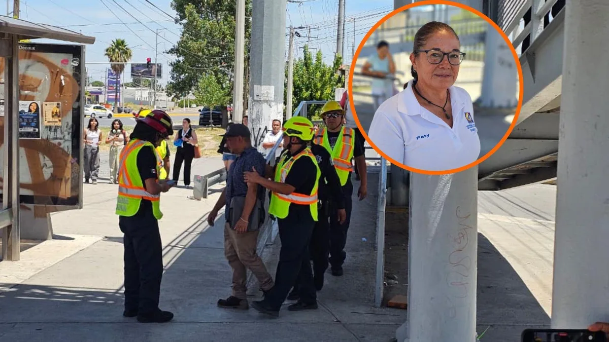 Valientes mujeres salvan a hombre que intentaba lanzarse de puente, al sur de Saltillo