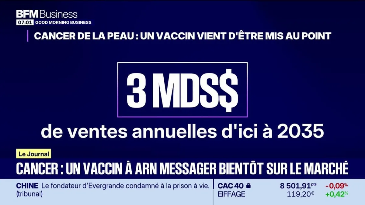 Cancer : un vaccin à ARN messager bientôt sur le marché