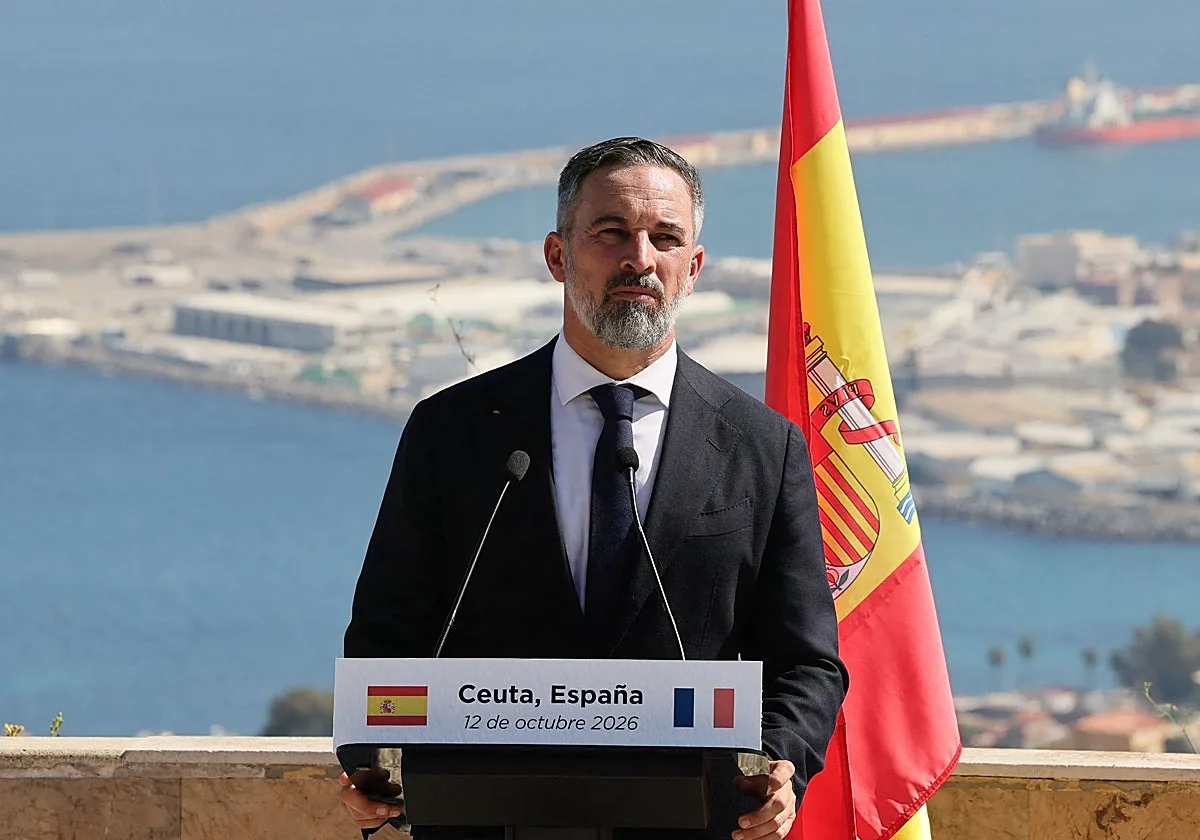 Abascal se ausenta del desfile del 12-O porque Ceuta «sigue invadida»