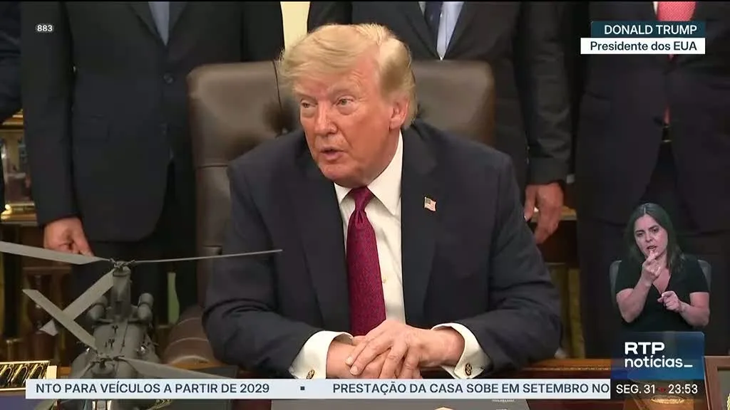 EUA-Venezuela. Trump destaca lucros de acordo petrolífero