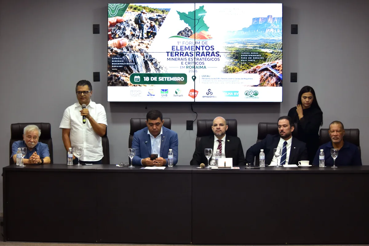 Fórum debate potencial das terras raras e novas tecnologias em Roraima
