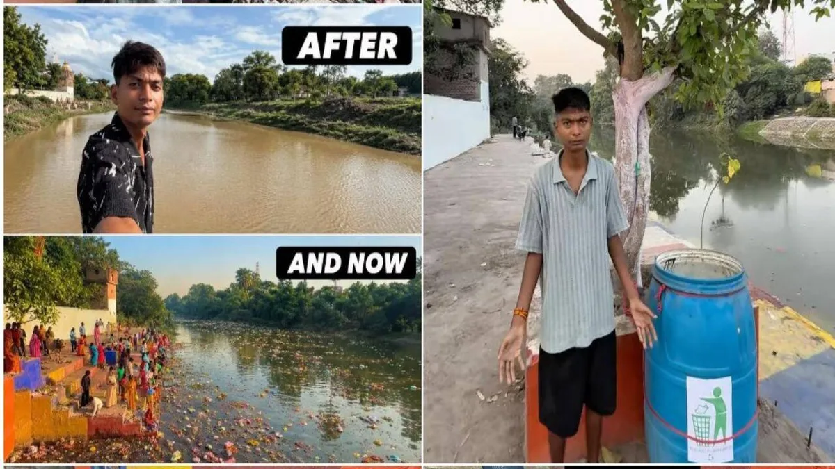 Bittu Tabahi cleaned river for 8 months, found it dirty again