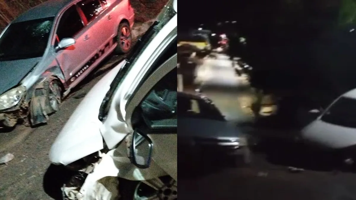 VÍDEO: Homem fica ferido após batida entre carros no Piauí; ocupantes do outro veículo fugiram do local