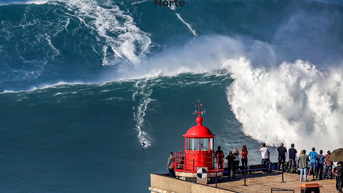 Praia do Norte em destaque nas nomeações dos prémios Big Wave Challenge