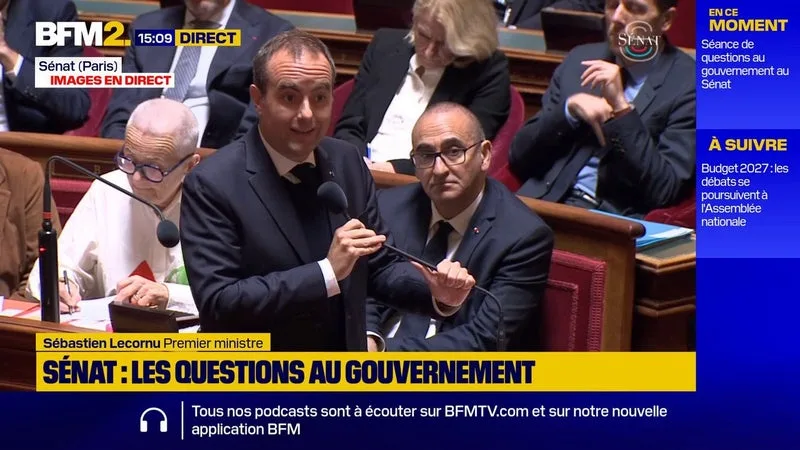 Sécurité: Sébastien Lecornu "veut que l’ensemble des textes régaliens soient adoptés d’ici janvier”