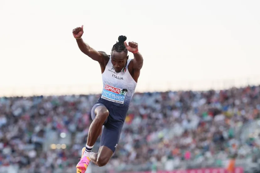 De Cuba à l'Italie, Andy Diaz Hernandez a fait le grand saut avant de signer une performance historique aux Championnats d'Europe de Birmingham