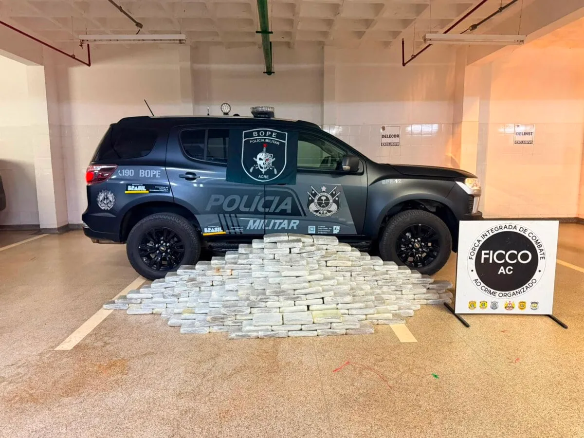 Operação apreende mais de 370 kg de entorpecentes em Rio Branco