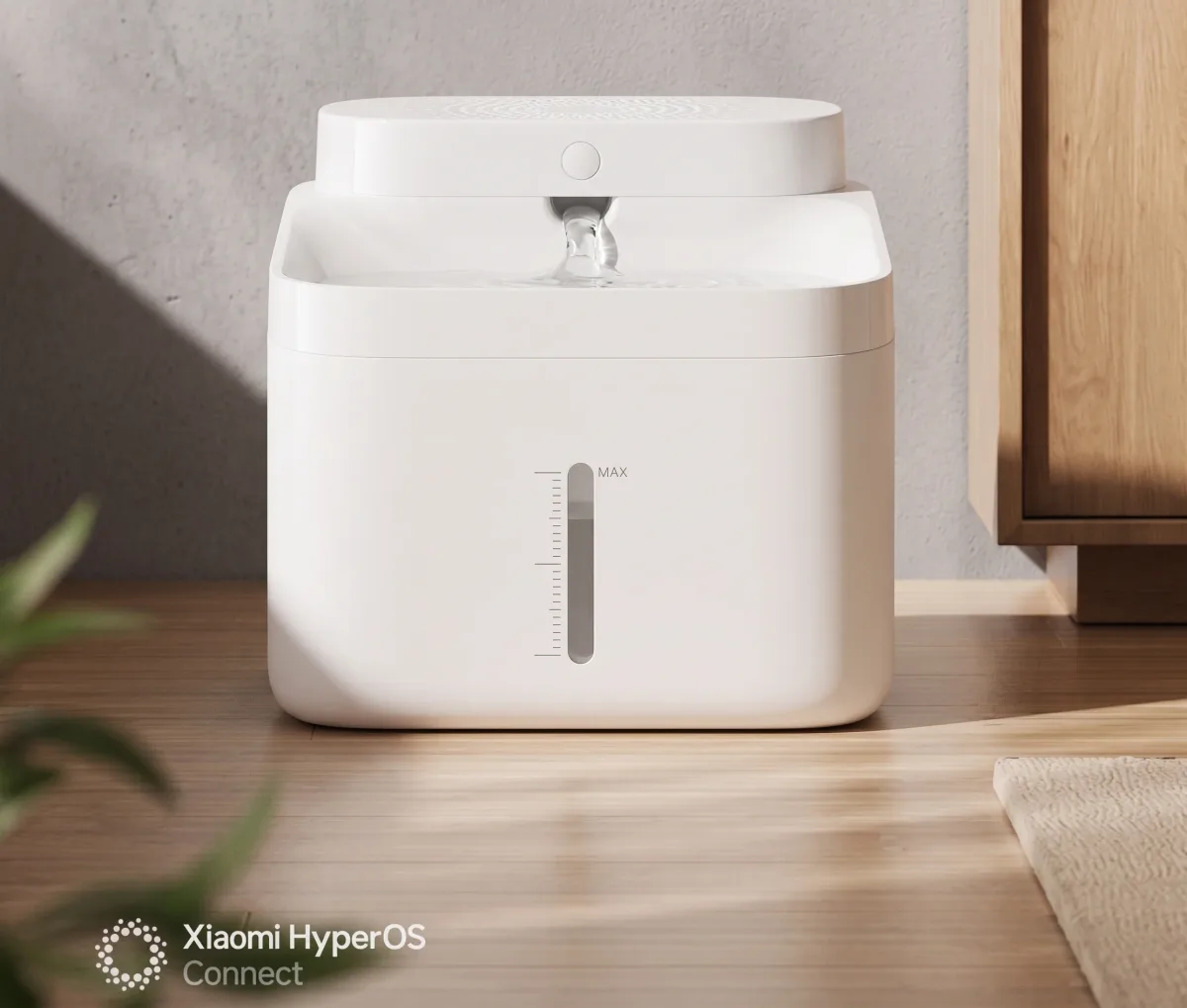 Fonte para gatos da Xiaomi esteriliza água com luz UV e tem bateria para 90 dias