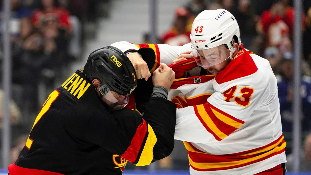Flames’ Klapka just might be NHL’s nicest tough guy. He’s learning to be mean