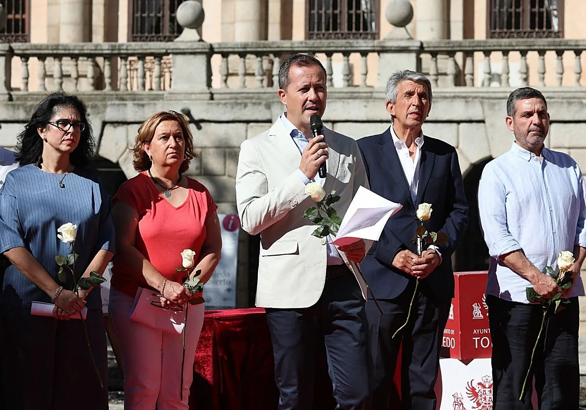 «La ciudad de Toledo es una ciudad de símbolos, como lo es Miguel Ángel Blanco», comparte Carlos Velázquez