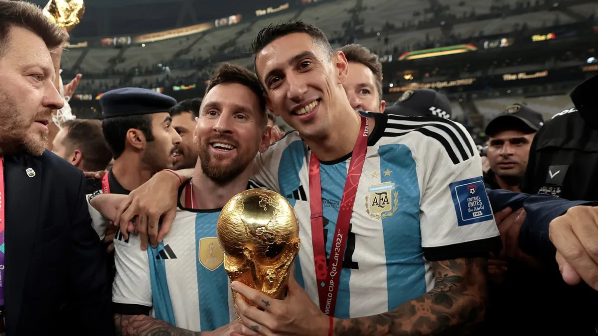 El emotivo mensaje de Ángel Di María a Lionel Messi por su retiro de la Selección argentina