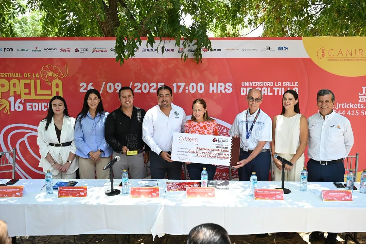 Festival de la Paella 2026 llegará a Saltillo con más de 40 participantes y causa social