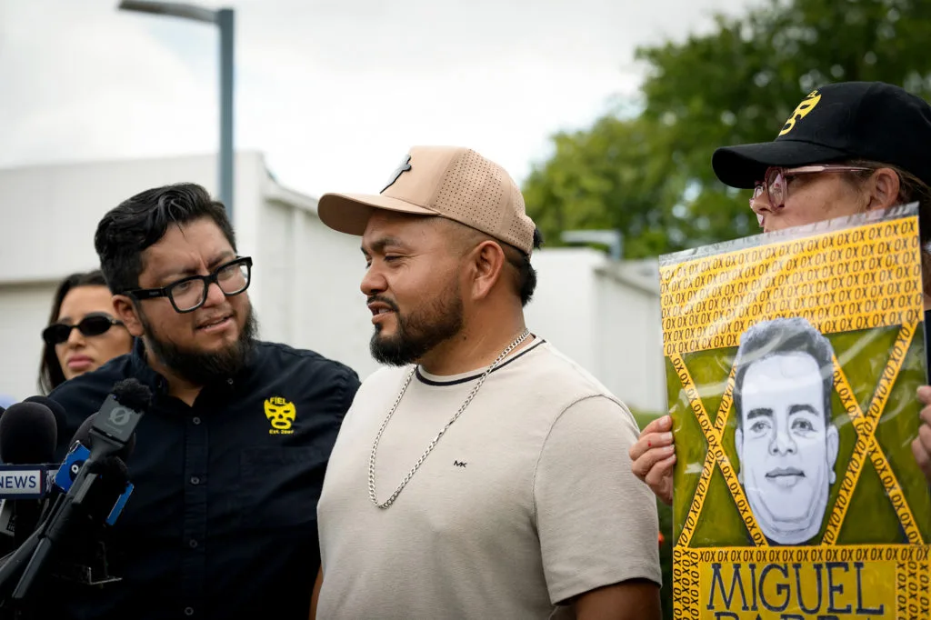 ICE officer appeared to intentionally hit a man with a vehicle in Houston, Texas prosecutor says