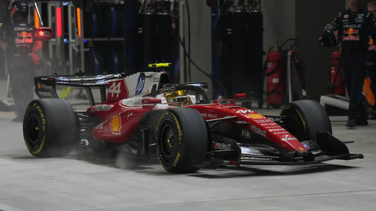 Hamilton apologises to Ferrari for overriding strategy call