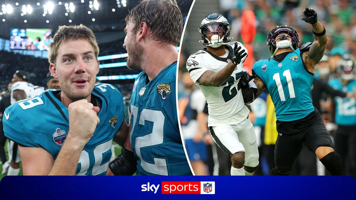 Craziest NFL ending this season?! Mayhem in London as Jaguars beat Eagles