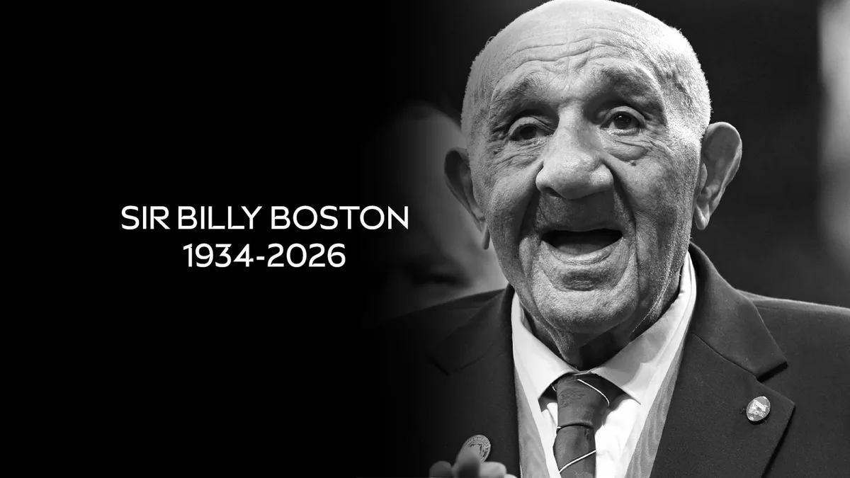 Rugby league legend Sir Billy Boston dies aged 92