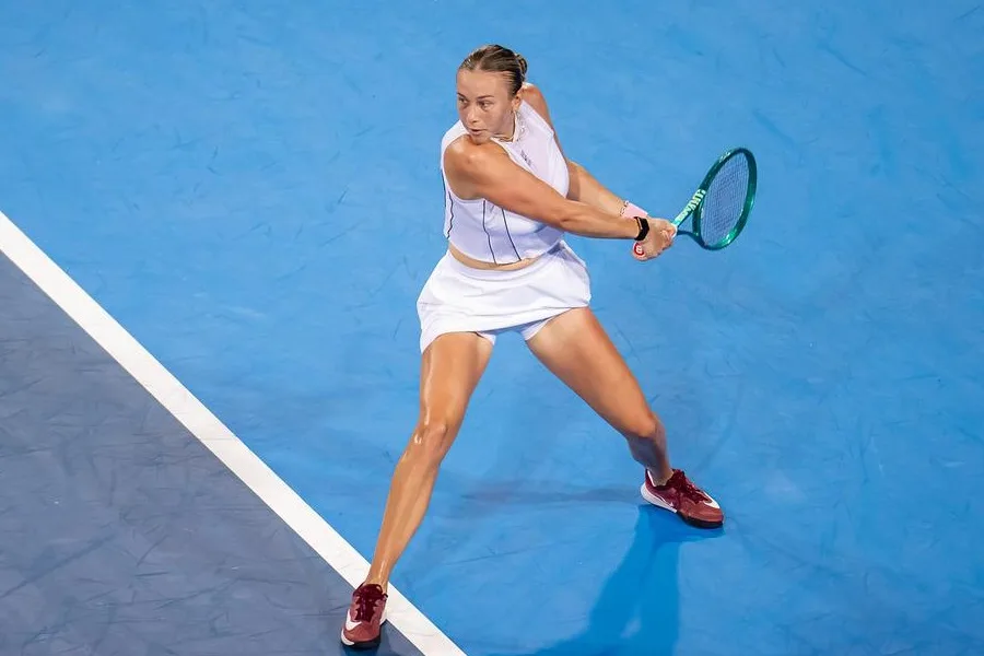 Anisimova não esconde a ansiedade pelo desafio contra Noskova