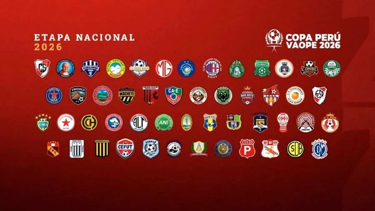 La Copa Perú ingresa a la Etapa Nacional: descubre a los 50 clubes que participarán en la instancia clave por un boleto al ascenso