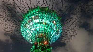 Superbäume in Singapur mehr als nur grüne Symbolik