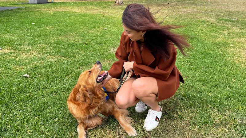 How Angel’s ‘soul dog’ helped her overcome trauma