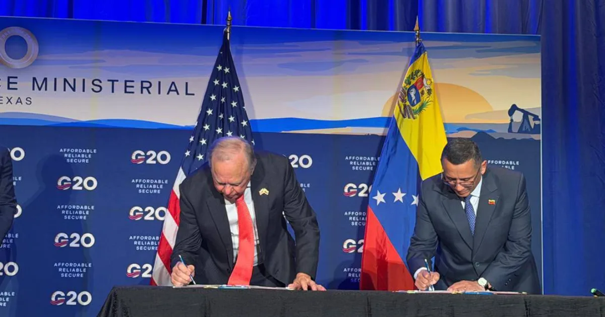 Pdvsa firma en Texas memorando de entendimiento con Continental Resources