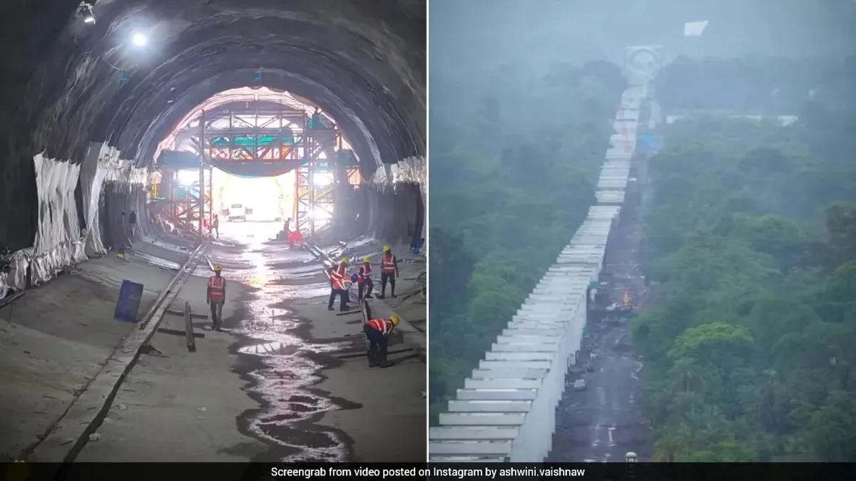 Video: For India's 1st Bullet Train, Work In Progress Across Scenic Terrains