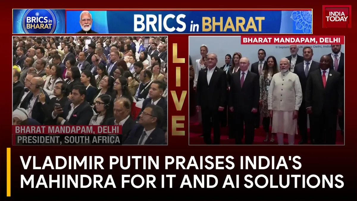 'Changes cannot be stopped': Vladimir Putin on Rise of BRICS Economies