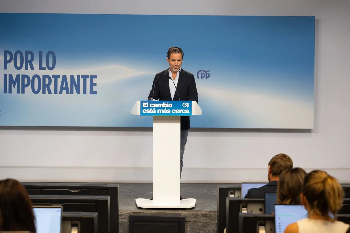 El PP acusa a Sánchez de usar a ministros de "escudos humanos" y no atender los intereses nacionales frente a Marruecos