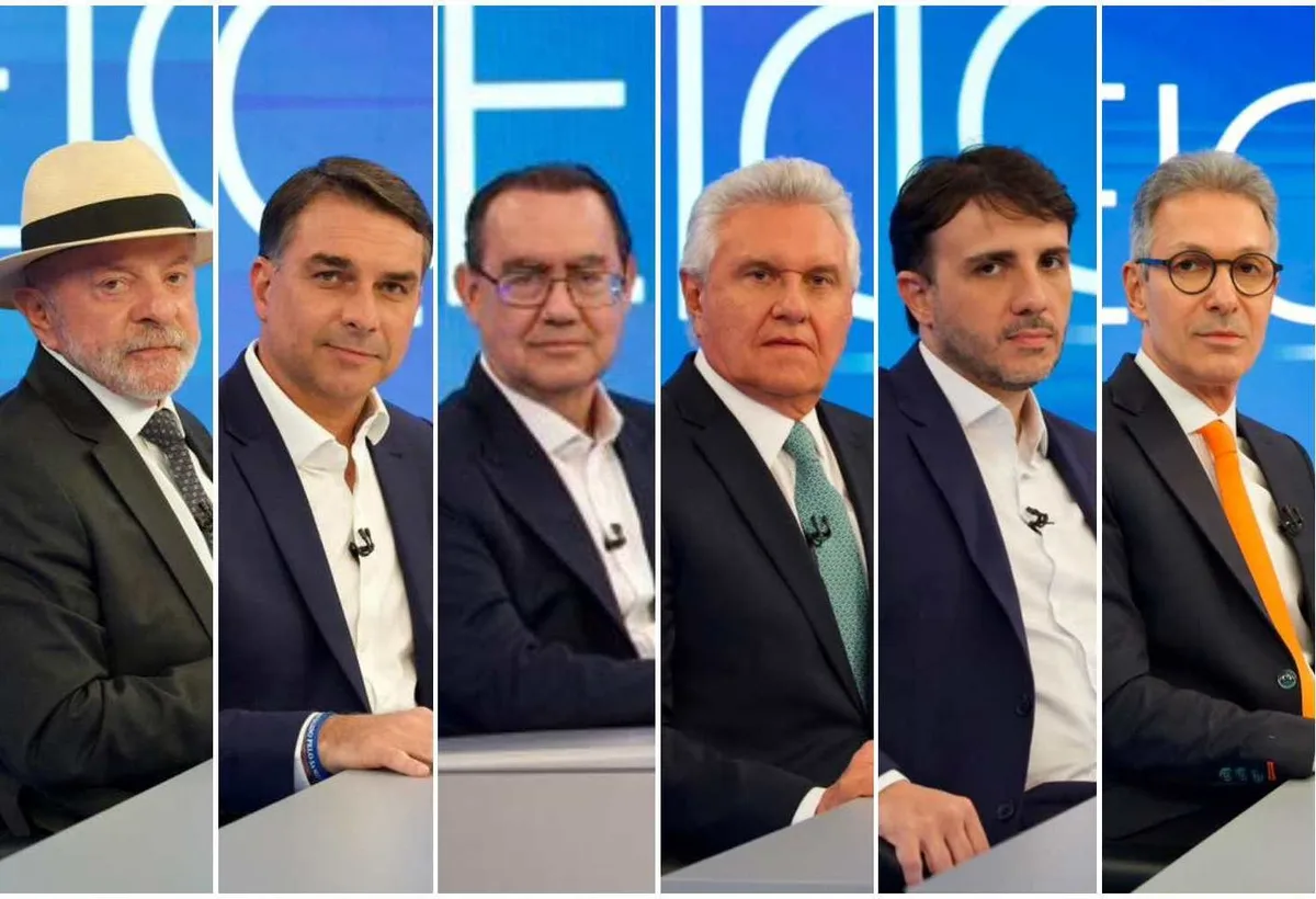 Datafolha no DF: Flávio Bolsonaro, 40%; Lula, 32%; Caiado; 8%; Cury, 6%; Renan, 3%; Zema, 1%