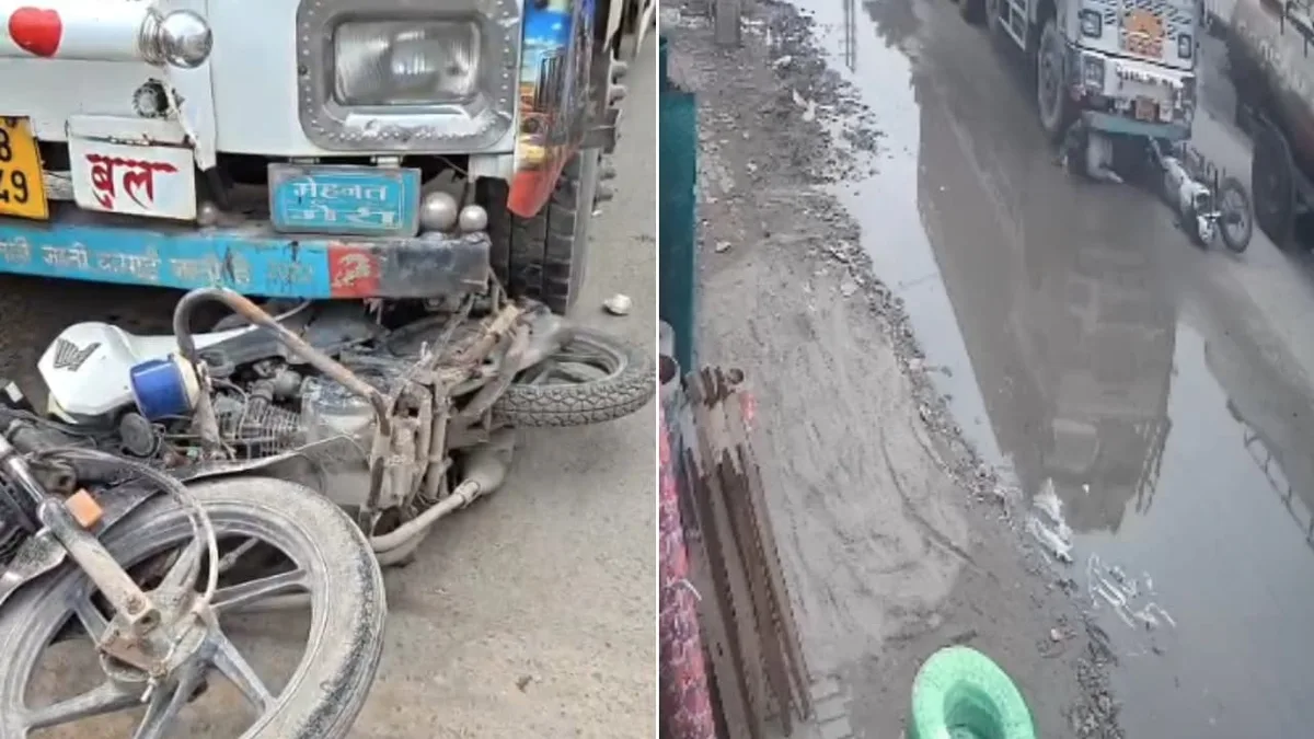 Speeding Truck Hits 2 Faridabad Cops On Bike, Drags Them For Over 50 Metres