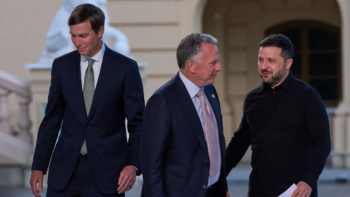 U.S. envoys Witkoff and Kushner hold talks in Ukraine after meeting with Putin