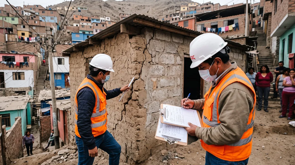 Sismos en Lima: 650 ingenieros evaluarán viviendas vulnerables para identificar riesgos y prevenir desastres